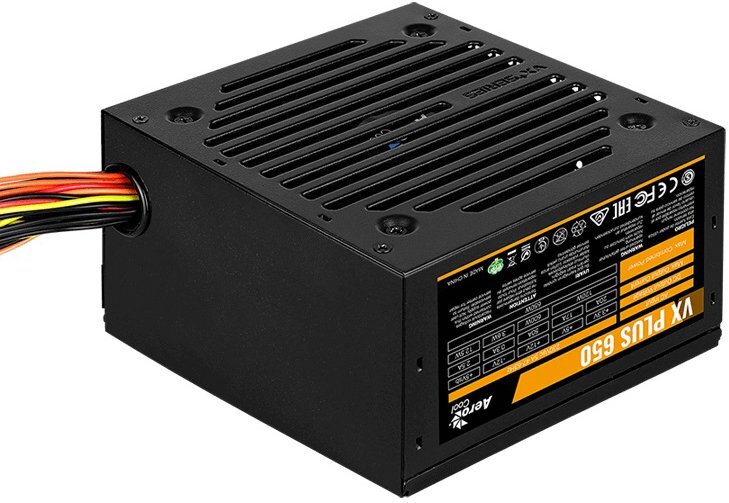 

Блок питания AeroCool 650W VX PLUS 650 [4713105962789], Блок питания для компьютеров AeroCool 650W VX PLUS 650 4713105962789