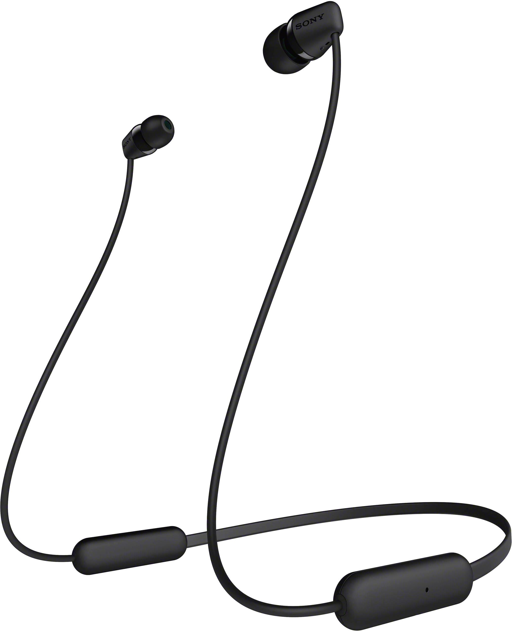 

Наушники Sony WI-C200 черный [WIC200B.E], WI-C200