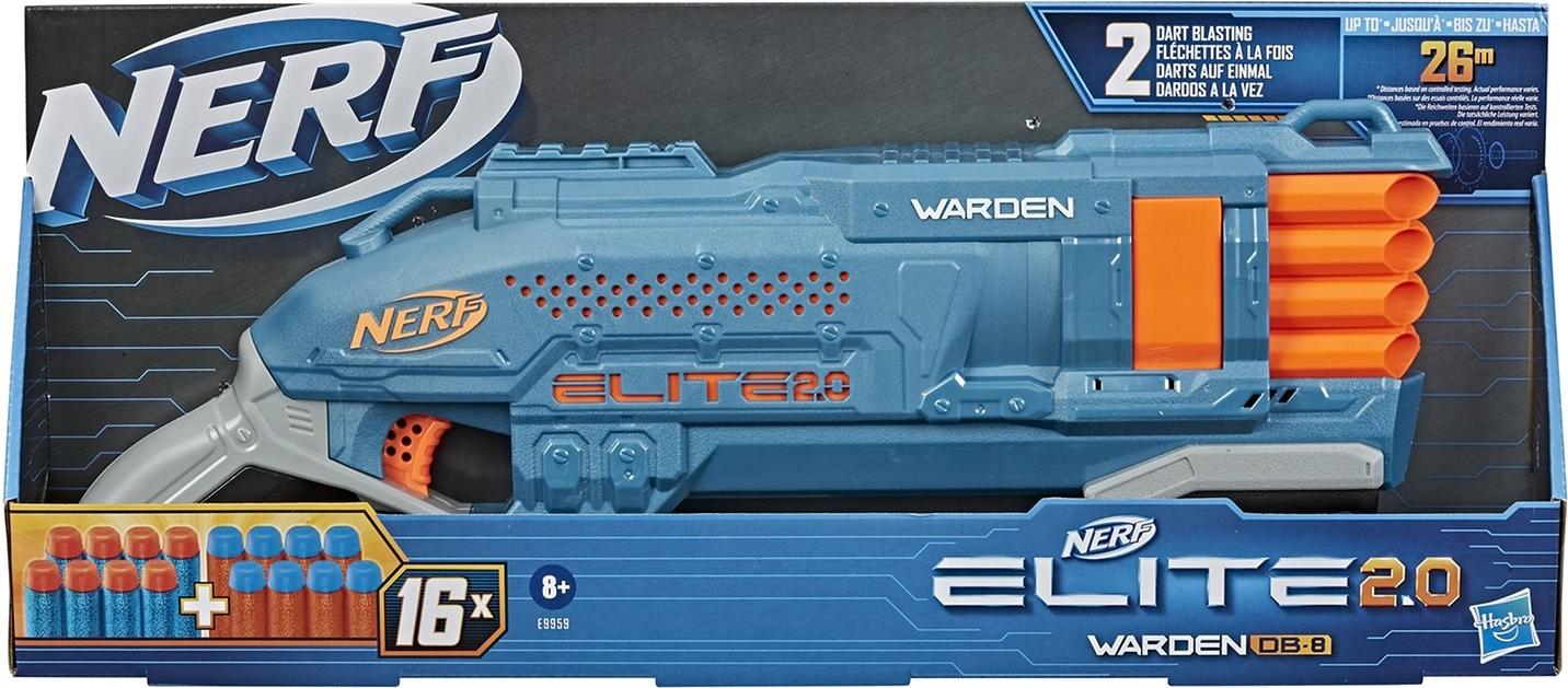 

Игровой набор Nerf бластер Варден [E9959EU4], бластер Варден