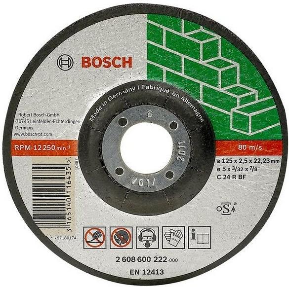 

Отрезной круг Bosch Expert for Stone D180 22,23 3,0 мм [2.608.600.317], Expert for Stone D180 22,23 3,0 мм