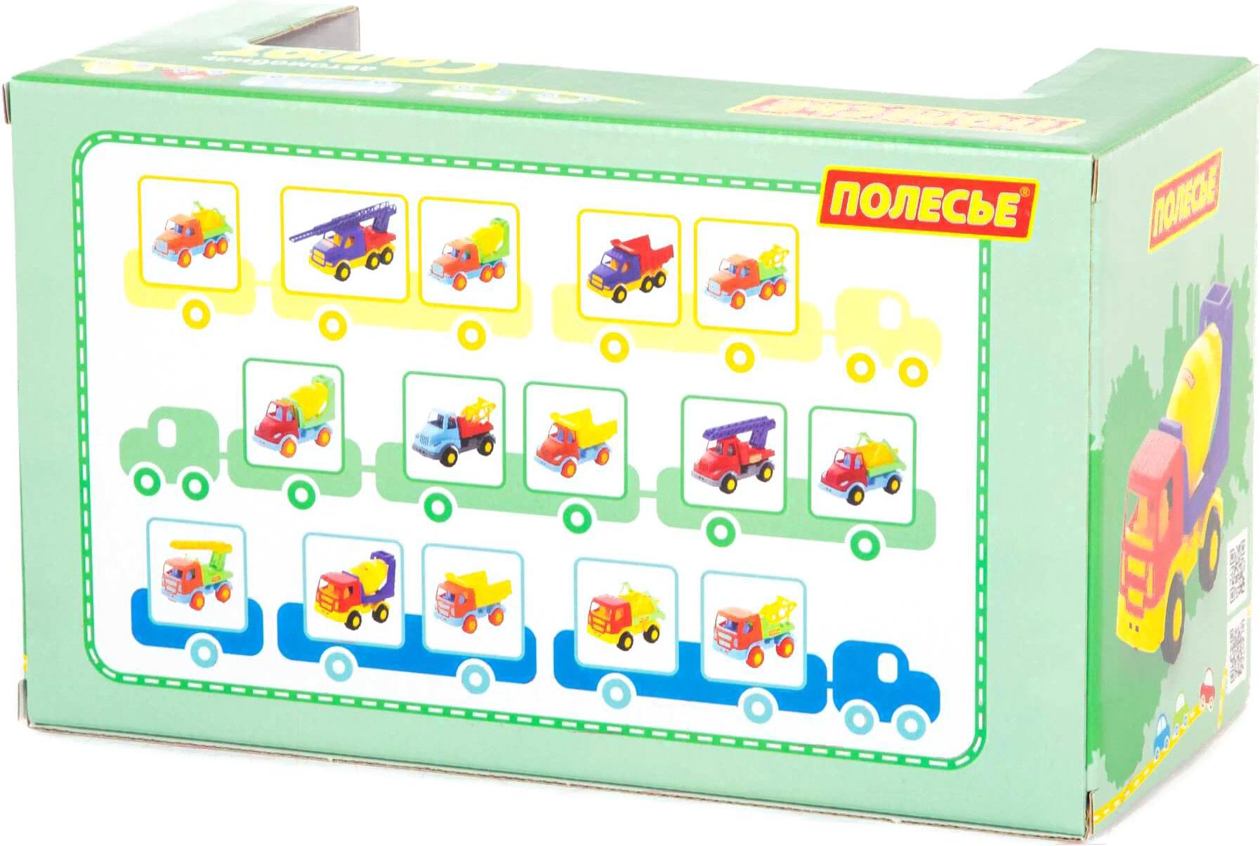 

Бетоновоз игрушечный Полесье Салют [68101], Салют
