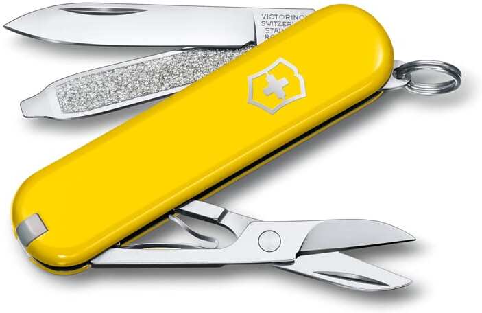 

Туристический нож Victorinox перочинный Classic Sunny Side 58мм 7функц. [0.6223.8G], Мультитул Victorinox 0.6223.8G