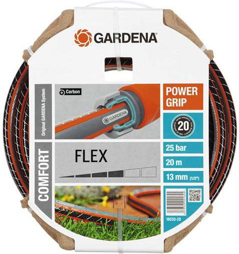 

Gardena Flex 13 мм (1/2, 20 м) [18033], Поливочный шланг Gardena Flex 13 мм 1/2 20 м 18033