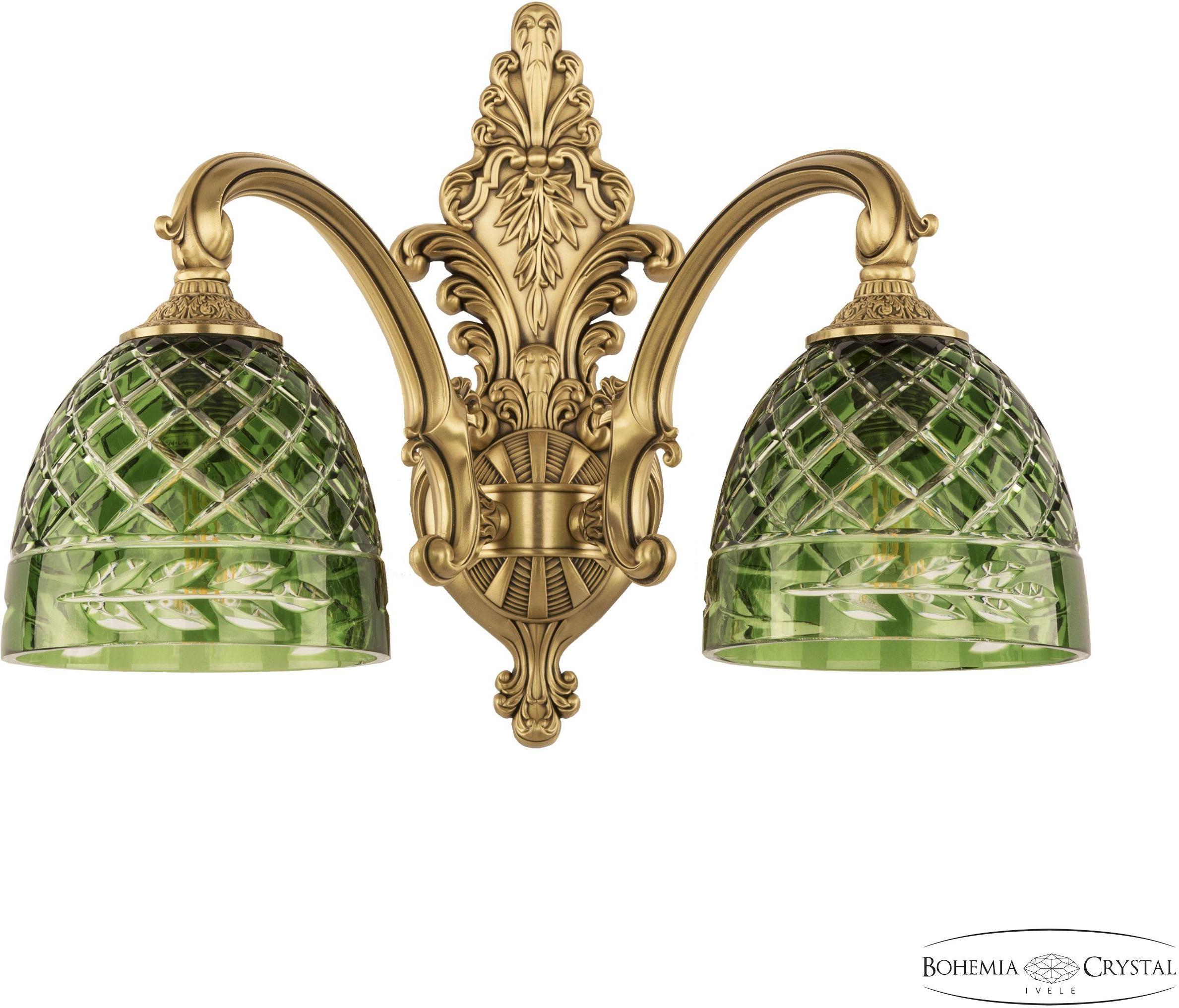 

Подвесная люстра Bohemia Ivele Crystal 7209B15/2/175 FP P1 D Clear-Green/H-1J