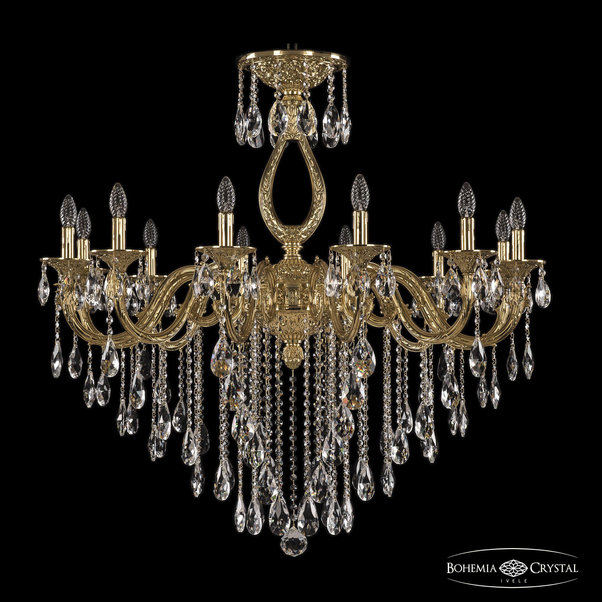 

Подвесная люстра Bohemia Ivele Crystal 71301/12/360 B G