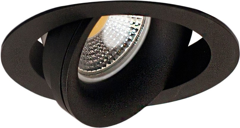 

Встраиваемый точечный светильник Donolux DL18412/01TR Black