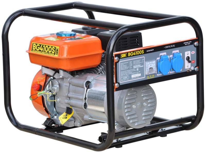

Бензиновый генератор SBK BG4100S
