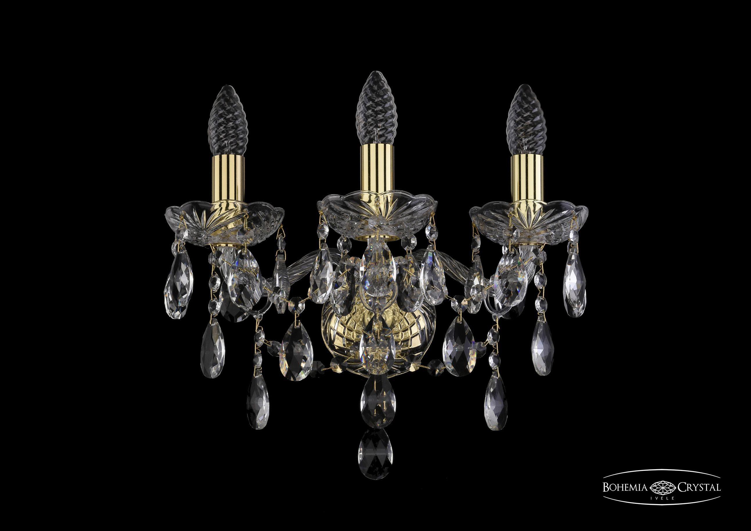

Бра Bohemia Ivele Crystal 1415B/3/141/G