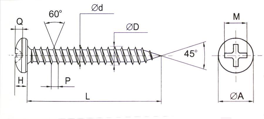 

Шуруп ЕКТ C20705 (4000шт)