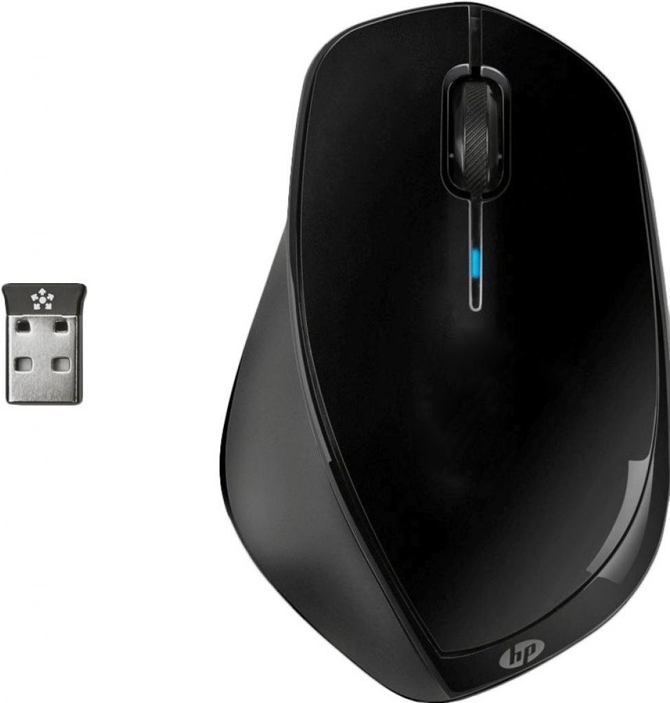 

Мышь HP X4500 Wireless Mouse Metal Black (H2W26AA), X4500 Wireless Mouse