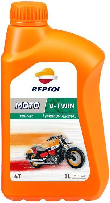 

Моторное масло Repsol Moto V-Twin 4T 20W50 1л [RP168Q51], Moto V-Twin 4T 20W50 1л