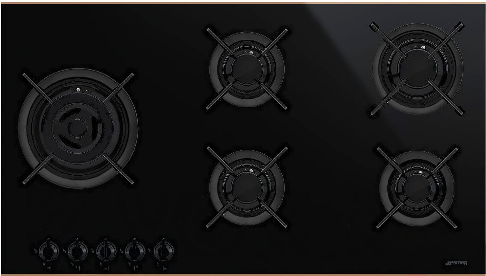 

Варочная панель Smeg PV695LCNR, Варочная панель Smeg PV695LCNR Black