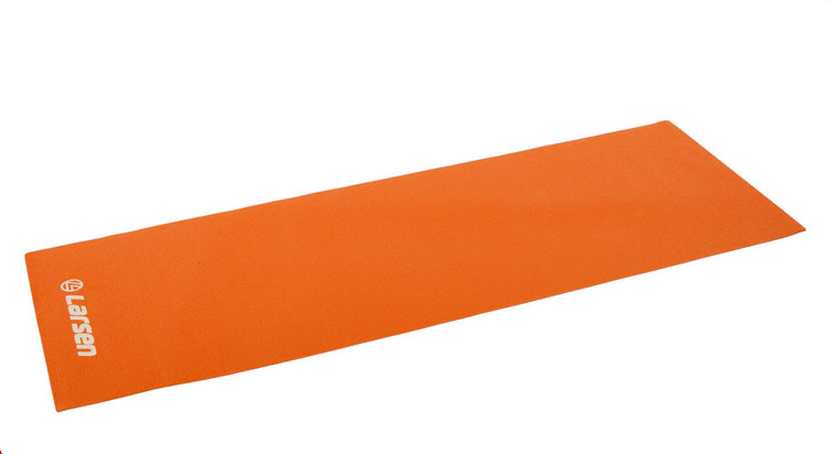 

Коврик для йоги и фитнеса Larsen PVC 173x61x0.4cm Orange [354070], PVC 173x61x0.4cm