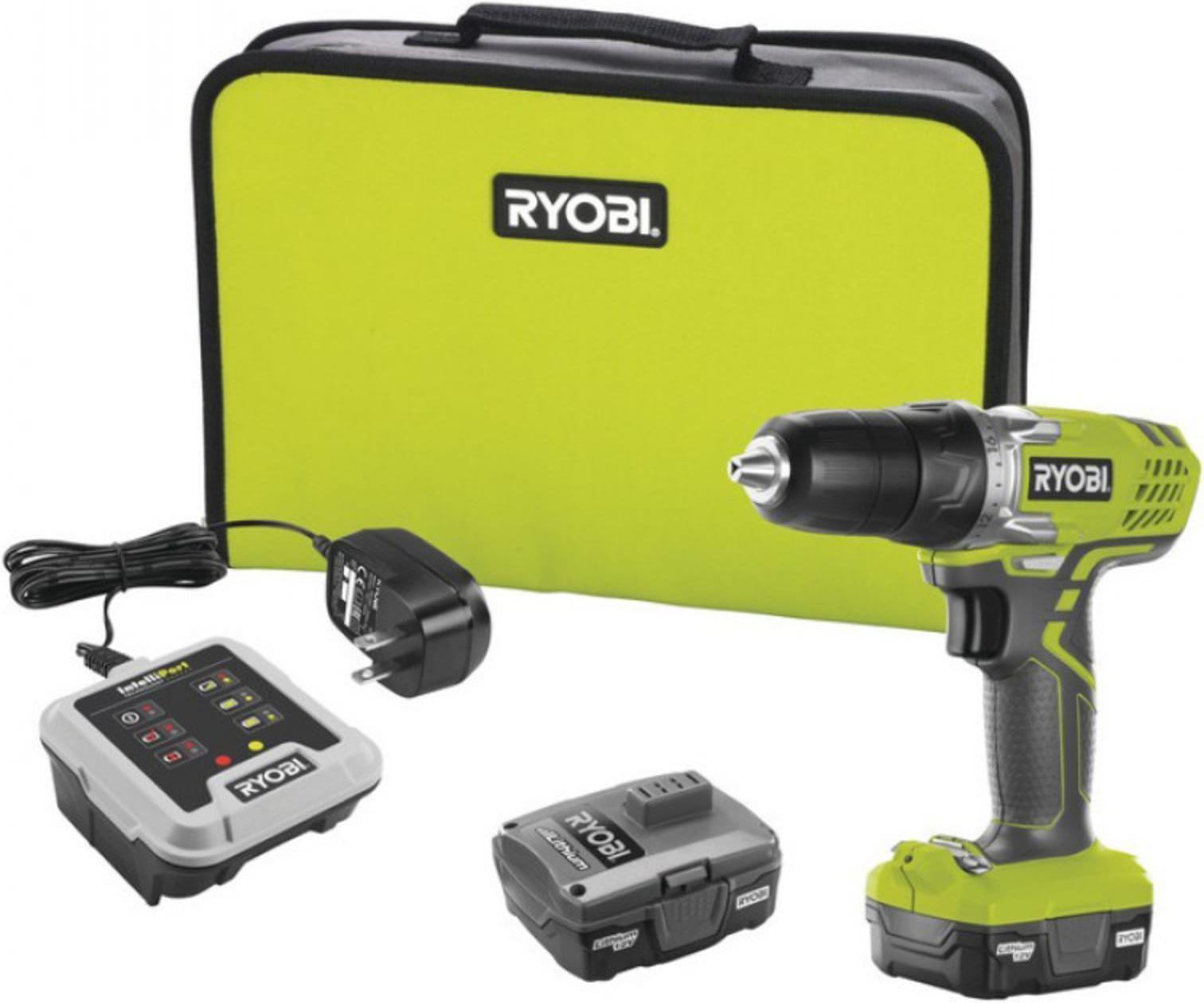 

Дрель-шуруповерт RYOBI R12SD-LL13S [5133002323], R12SD-LL13S
