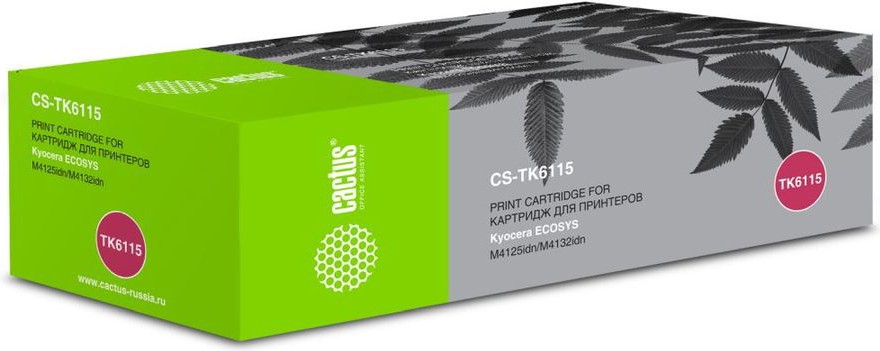 

Картридж лазерный Cactus CS-TK6115R черный