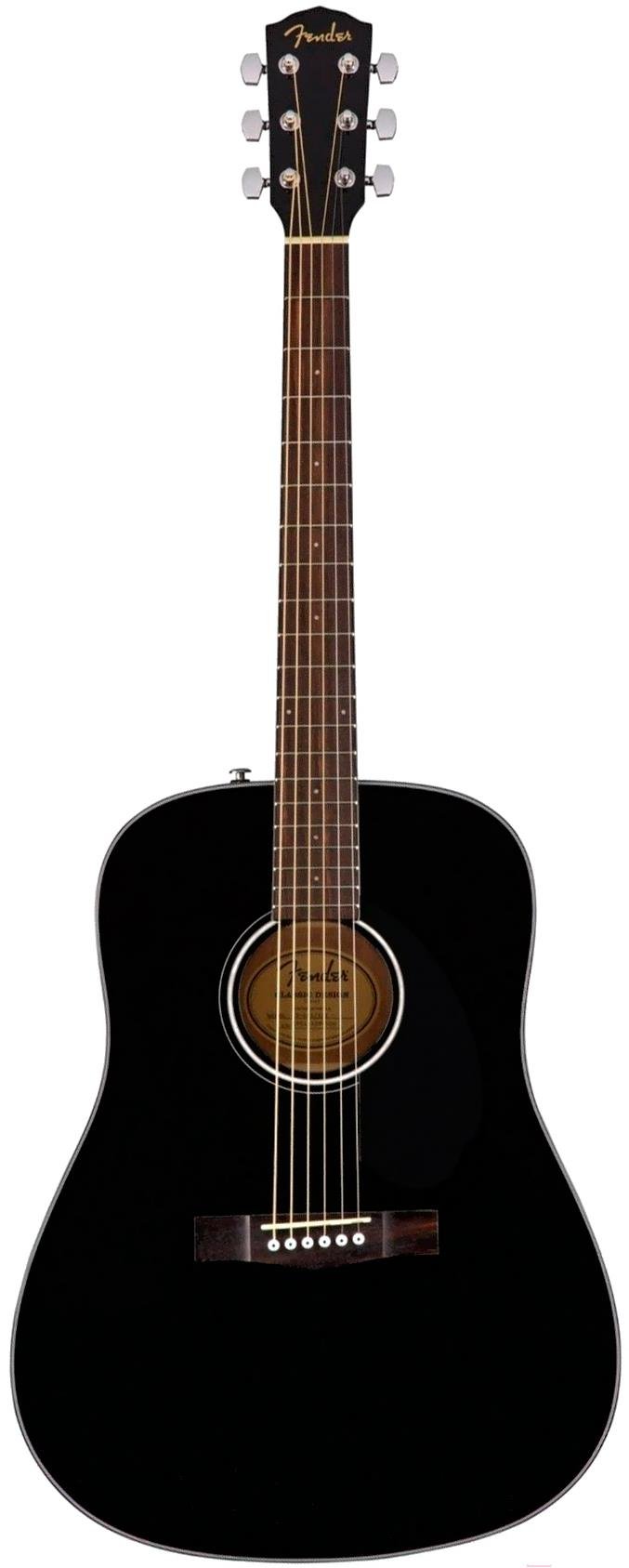 

Акустическая гитара Fender CD-60S Black, Акустическая гитара CD-60S