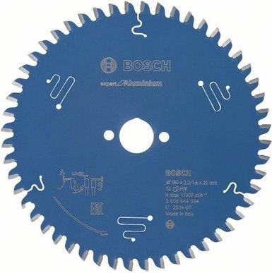 

Диск пильный Bosch 2.608.644.094, Freud 160-20 Expert for Aluminium 52зуб