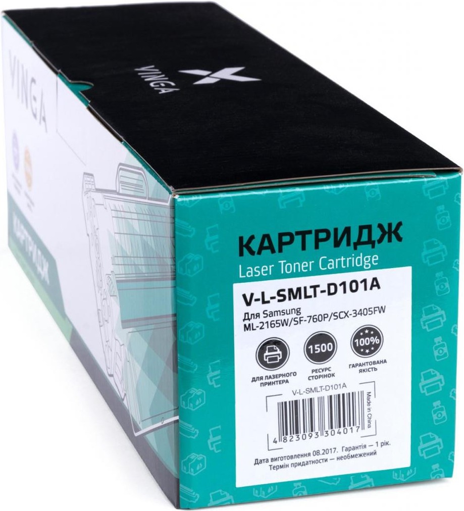

Картридж для принтера Samsung MLT-D101S, Картридж Samsung MLT-D101S Black