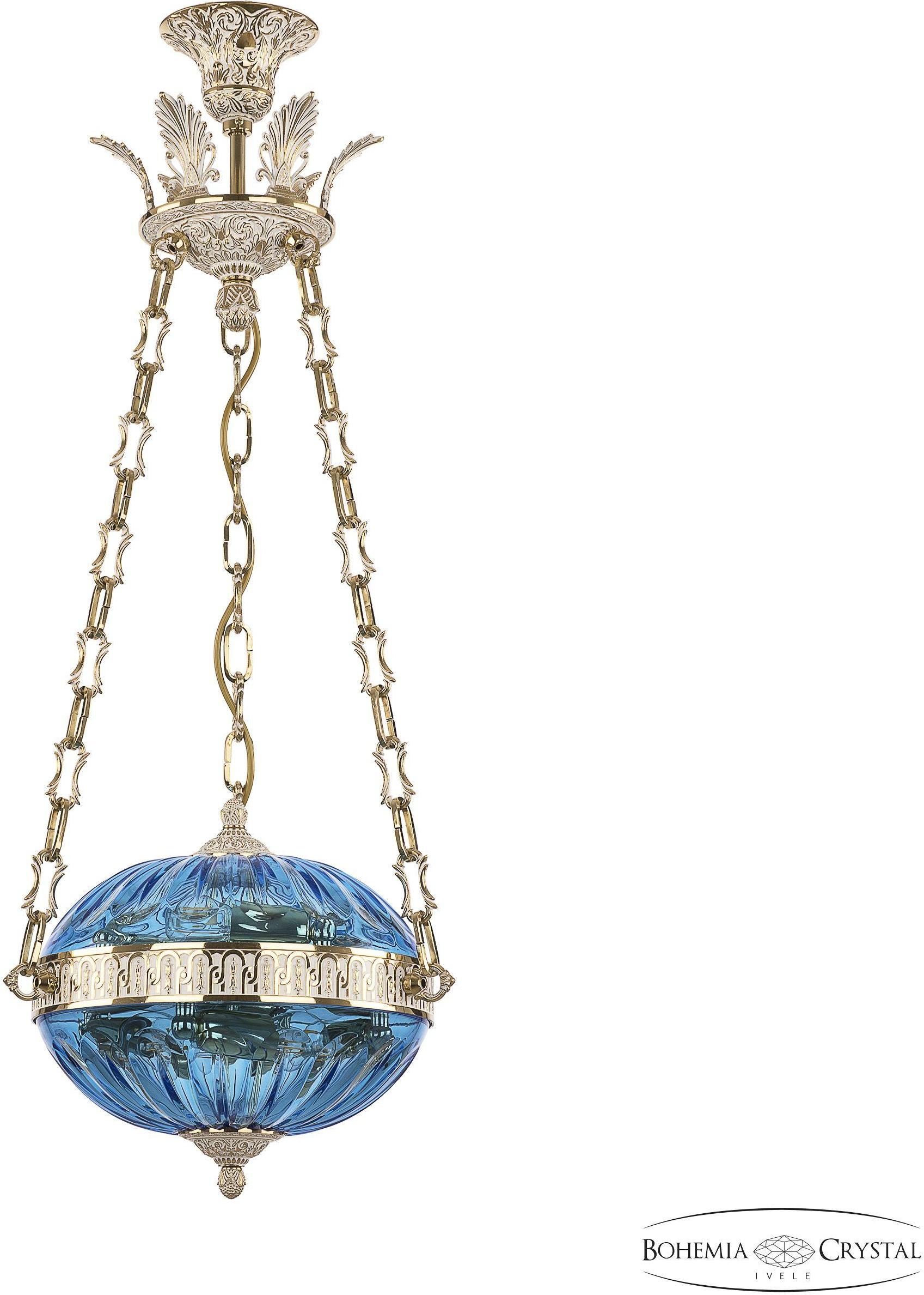 

Подвесная люстра Bohemia Ivele Crystal 71000P/30 GW Aquamarine/M-1H Y8