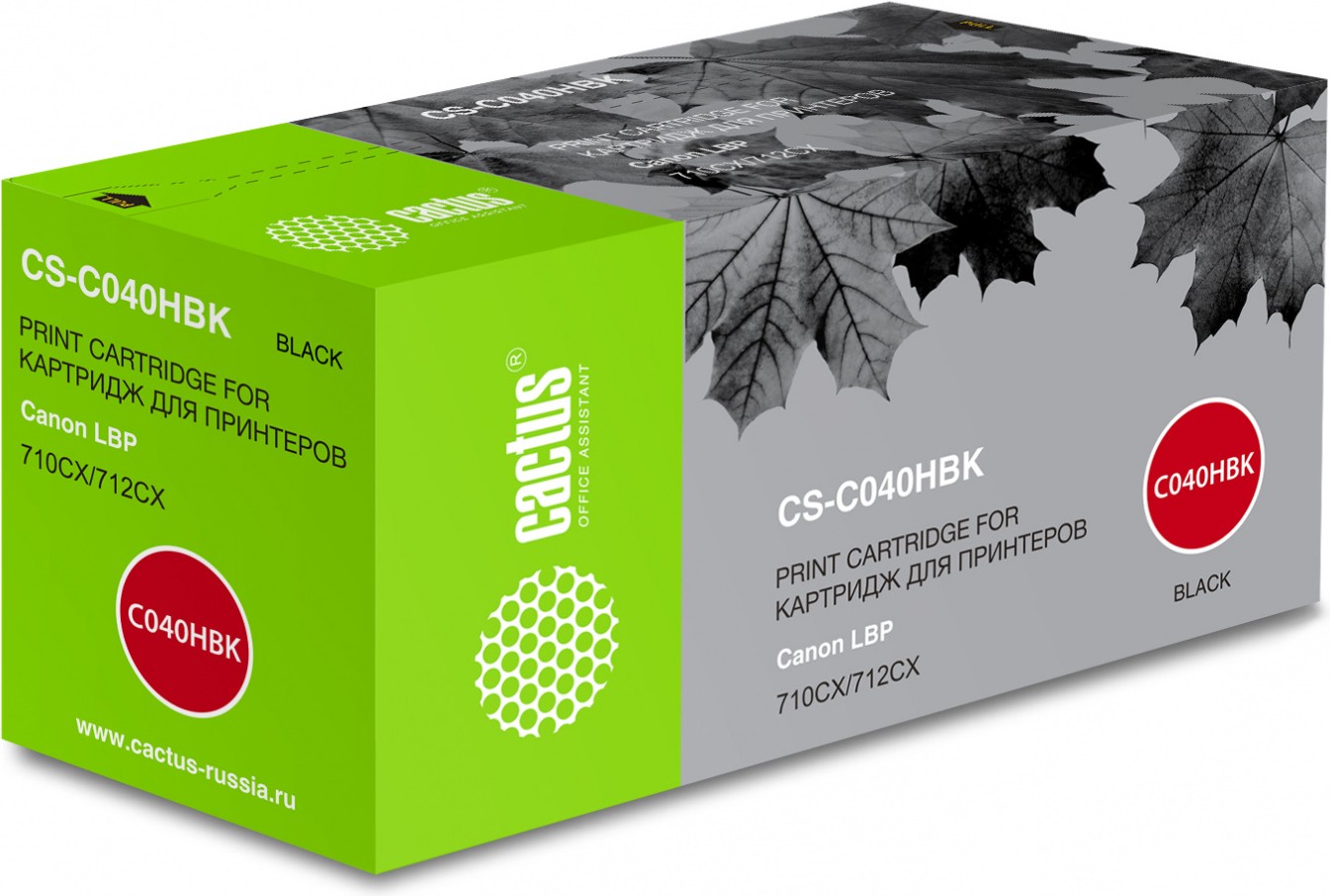 

Картридж Cactus CS-C040HBK Canon LBP 710CX/712CX Black