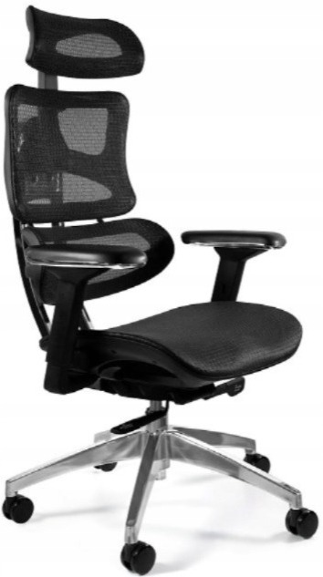 

Офисное кресло Unique Ergotech chrome frame Black mesh [CM-B137A], Офисное кресло Unique Ergotech chrome frame CM-B137A Black mesh