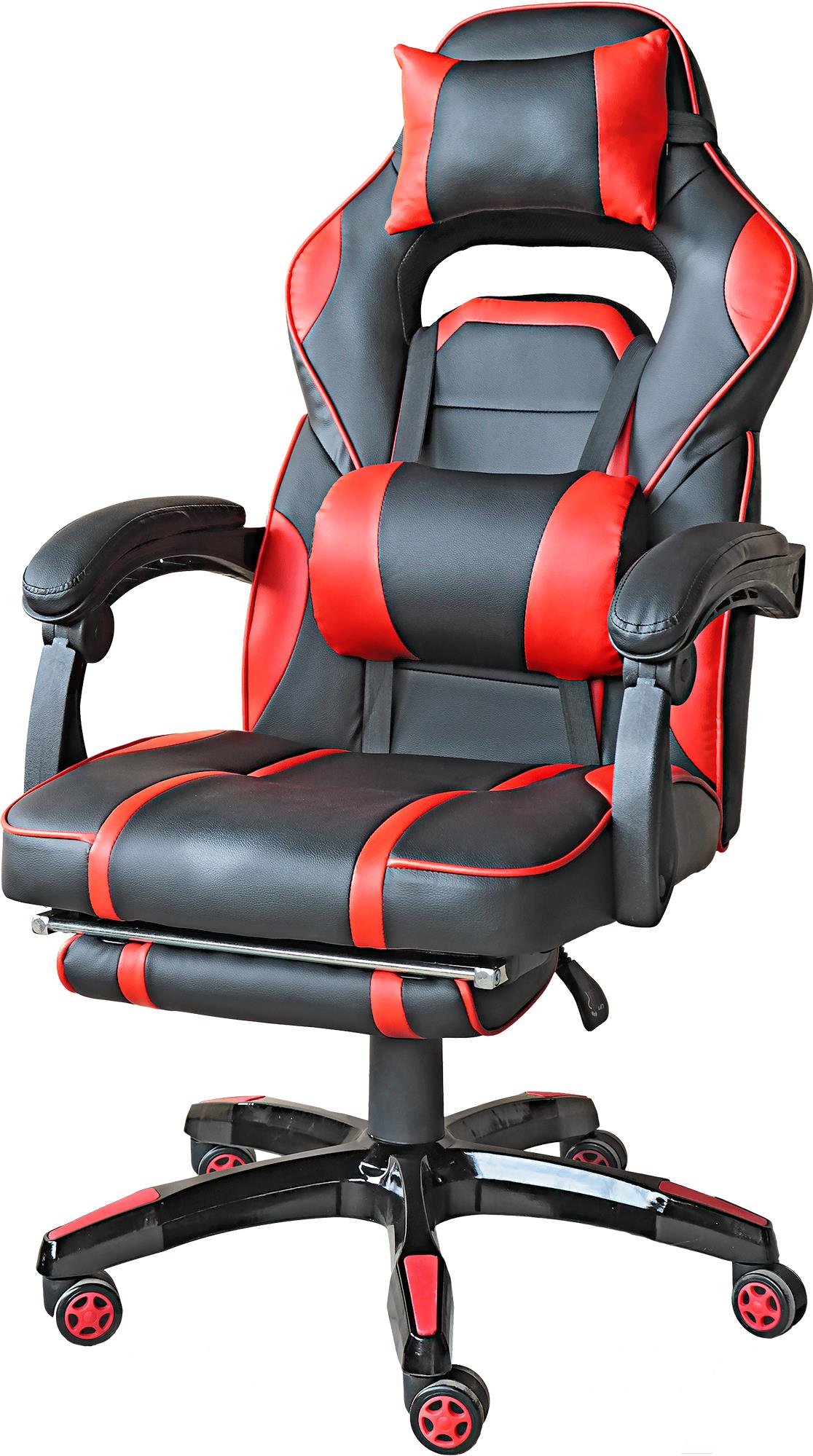 

Игровое кресло Mio Tesoro Марио X-2749-1 черный/красный, Марио X-2749-1