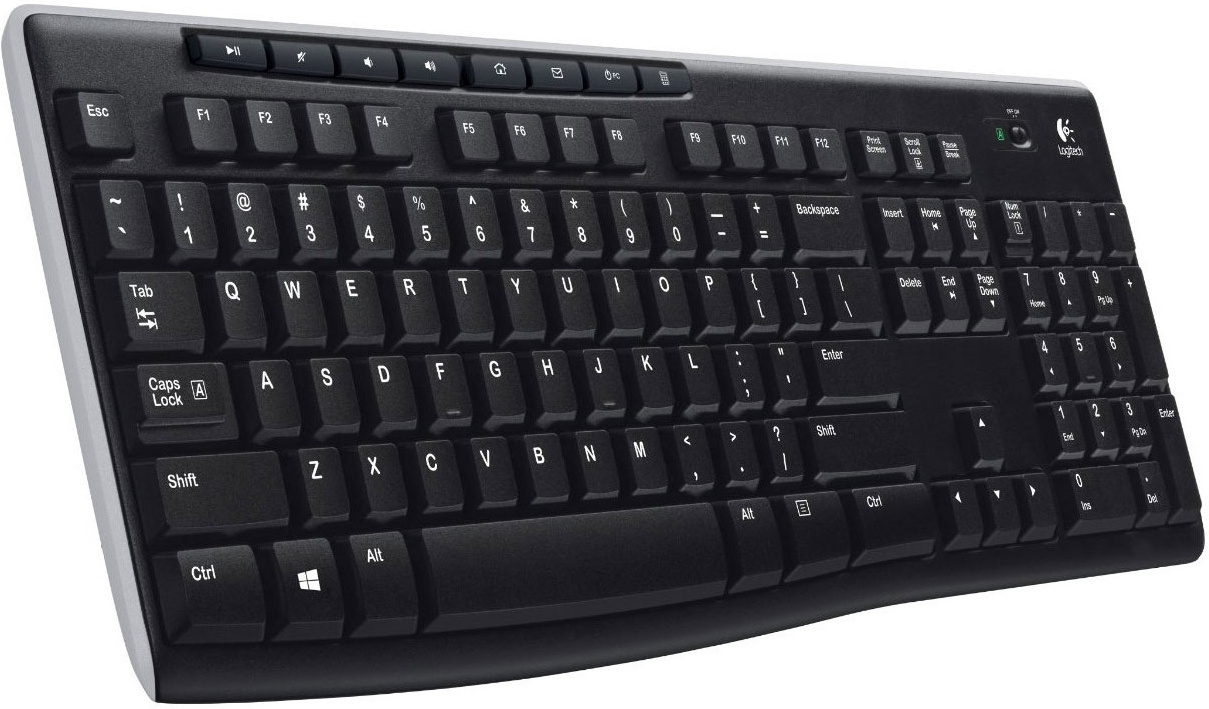 

Клавиатура Logitech Wireless Keyboard K270