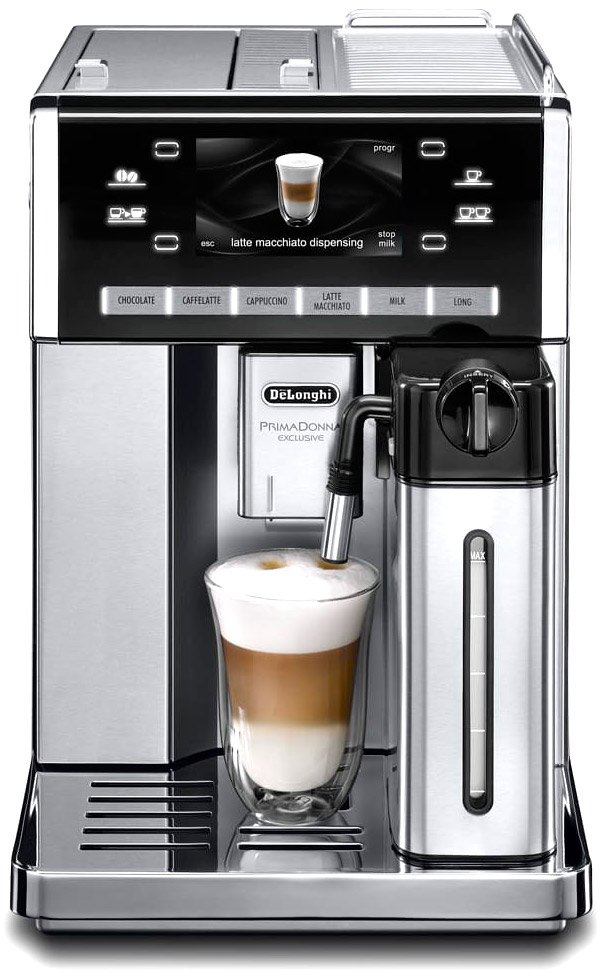 

Кофемашина DeLonghi PrimaDonna Exclusive ESAM 6904.M, ESAM 6904.M PrimaDonna Exclusive