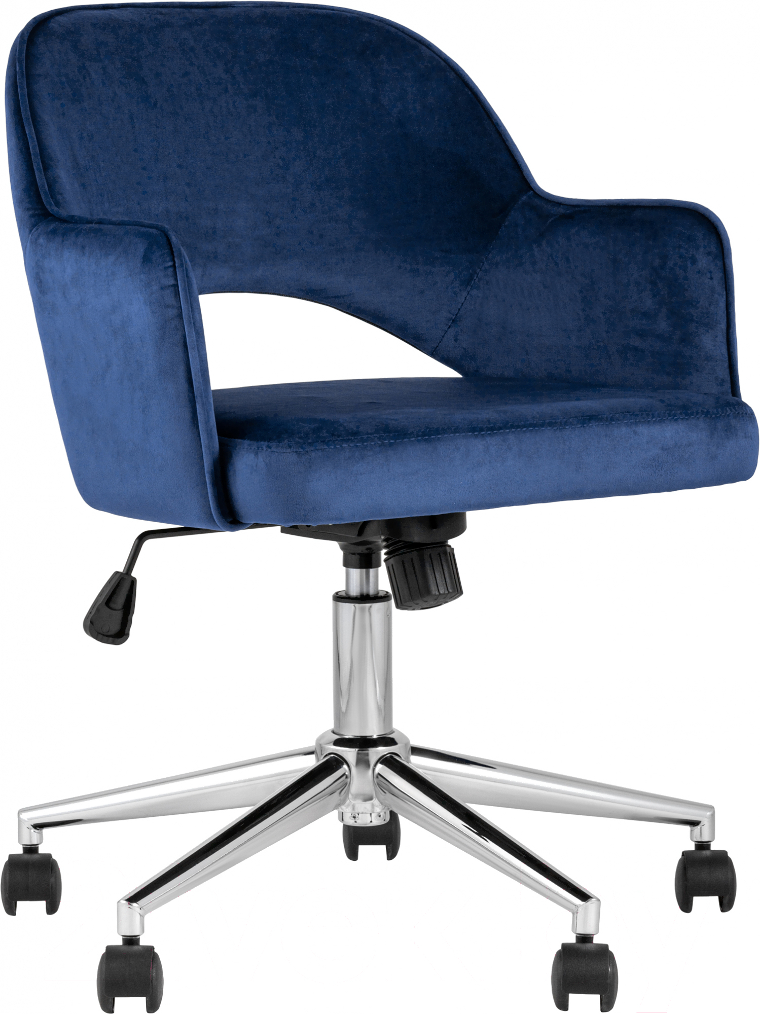 

Офисное кресло Stool Group Кларк велюр синий (CLARKSON BLUE CHROME)