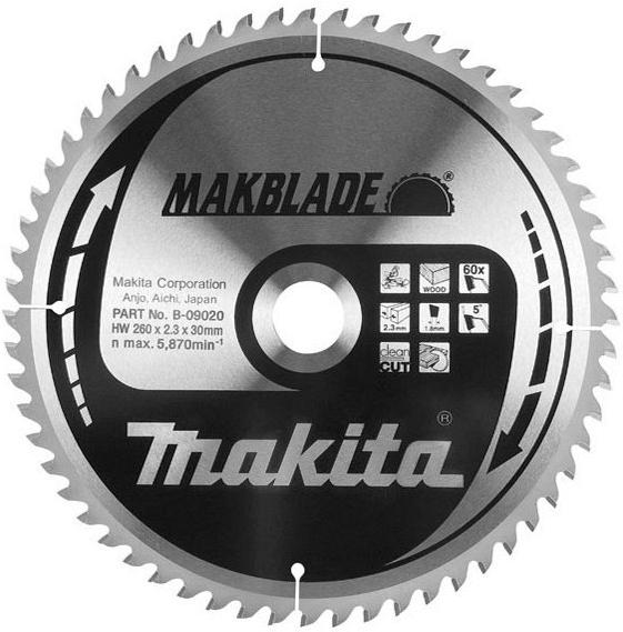 

Диск пильный Makita 190x30/20/15.88x1.8x60T [B-31479], Диск пильный Makita 190x30/20/15.88x1.8x60T B-31479