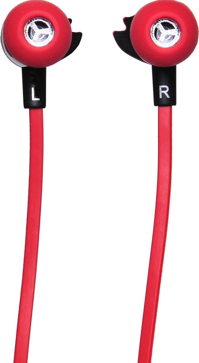 

Наушники с микрофоном Oklick HS-S-210 (красный), HS-S-210