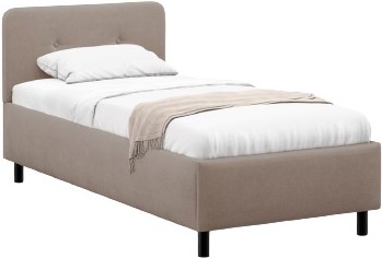 

Кровать Moon Trade Clarissa 1232 [К002863], Кровать Moon Trade 1232 90x200 БМ велюр К002863 светло-коричневый
