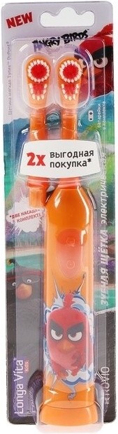 

Зубная щетка электрическая Longa Vita Angry Birds (KAB-1)