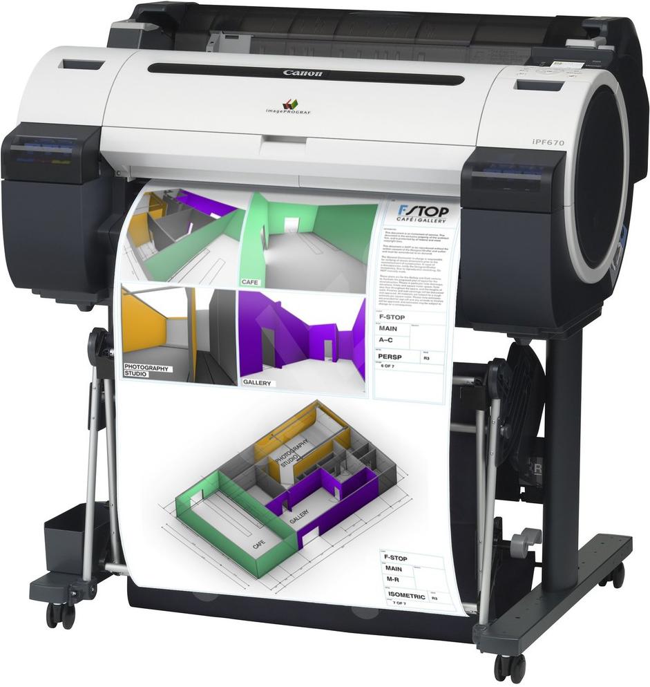 

Принтер и МФУ Canon imagePrograf iPF670, imagePrograf iPF670
