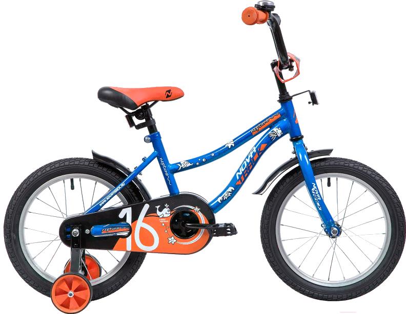

Велосипед детский Novatrack Neptune 16'' 2019 синий [163NEPTUN.BL9], Neptune 16 2019 детский