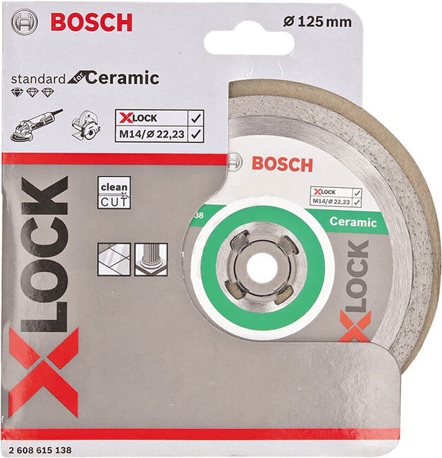 

Алмазный диск Bosch Best For Ceramic D125 22,23 1,6 7 мм X-LOCK [2.608.615.138], Алмазный диск Bosch Best For Ceramic D125 22,23 1,6 7 мм X-LOCK 2.608.615.138