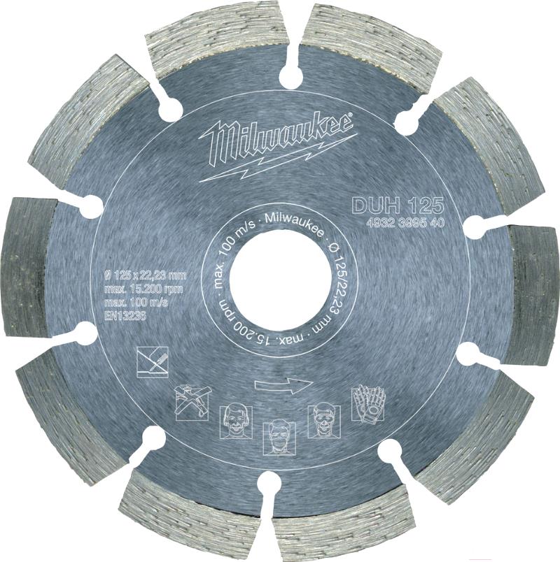 

Алмазный диск Milwaukee DUH 125 [4932399540], Алмазный диск Milwaukee DUH 125 4932399540
