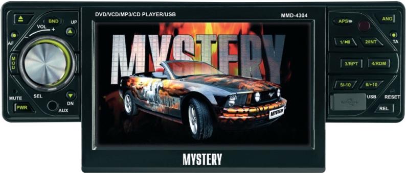 

СD/DVD-магнитола Mystery MMD-4304, MMD-4304