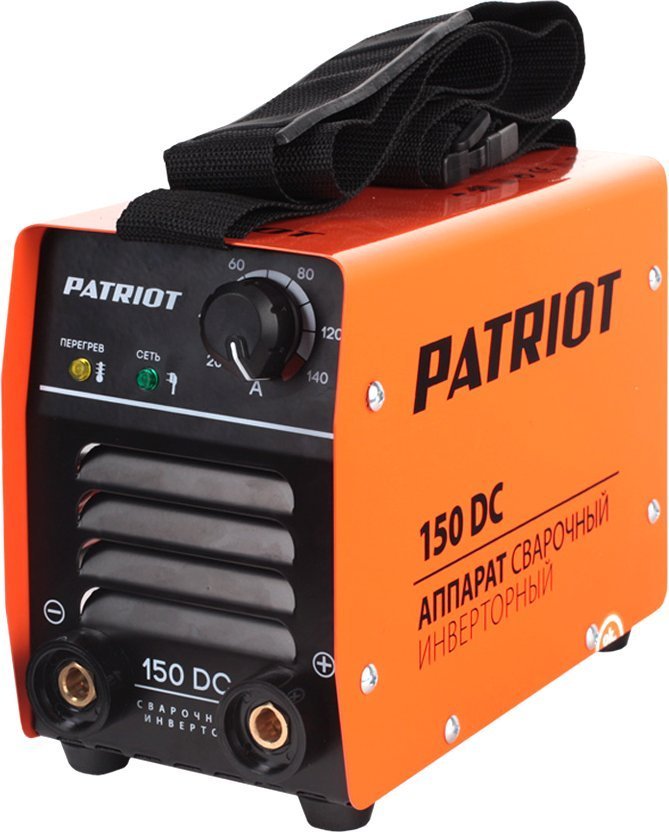 

Инвертор сварочный PATRIOT 150DC MMA, 150DC MMA
