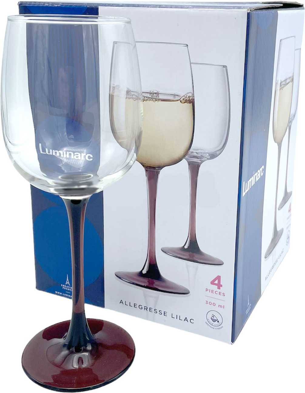 

Набор бокалов для вина Luminarc Allegresse Lilac O0278
