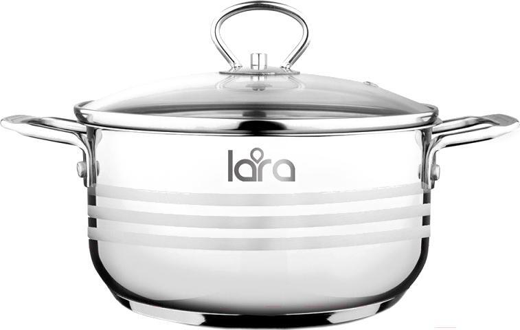 

Кастрюля Lara LR02-01, Кастрюля Lara LR02-01 нержавеющая сталь