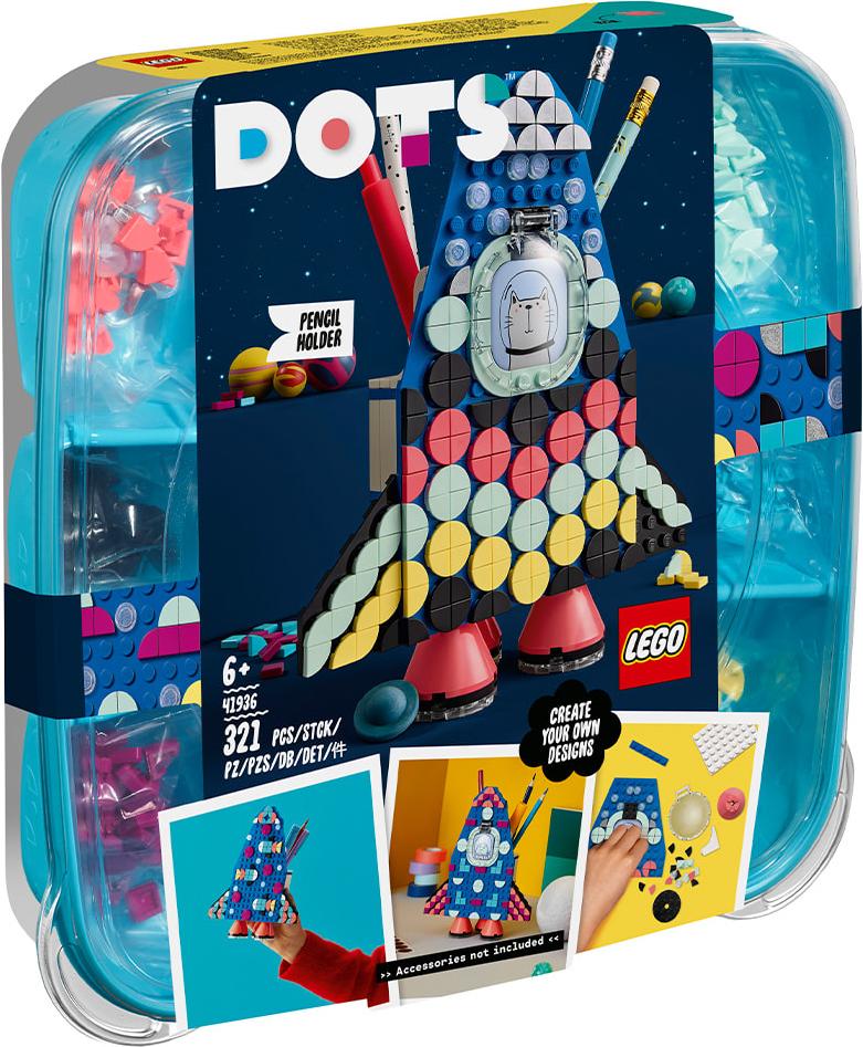 

Конструктор LEGO Dots Подставка для карандашей [41936], Dots Подставка для карандашей