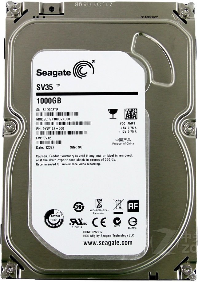 

Жесткий диск Seagate 1TB ST1000VX000