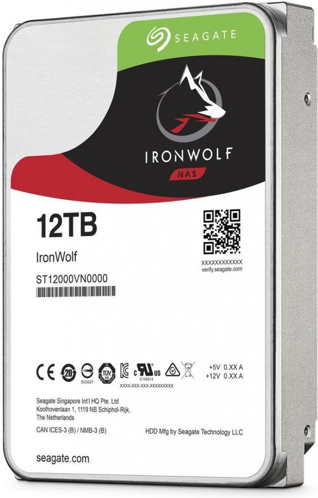 

Жесткий диск Seagate Ironwolf NAS 12Tb [ST12000VN0008], Жесткий диск 12TB Seagate ST12000VN0008 (SATA3-600) Ironwolf для NAS