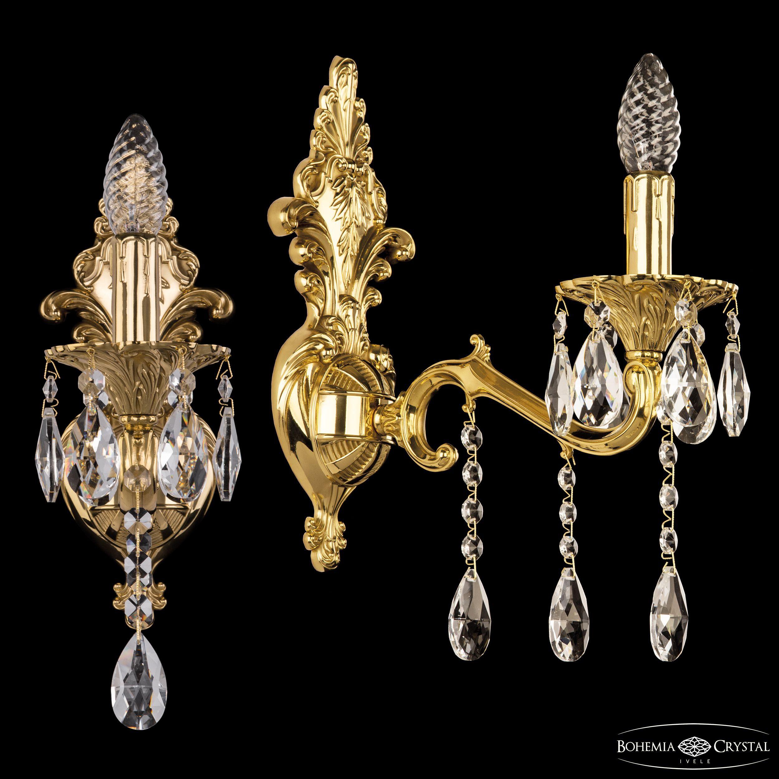 

Бра Bohemia Ivele Crystal 7202B14/1/175 A G