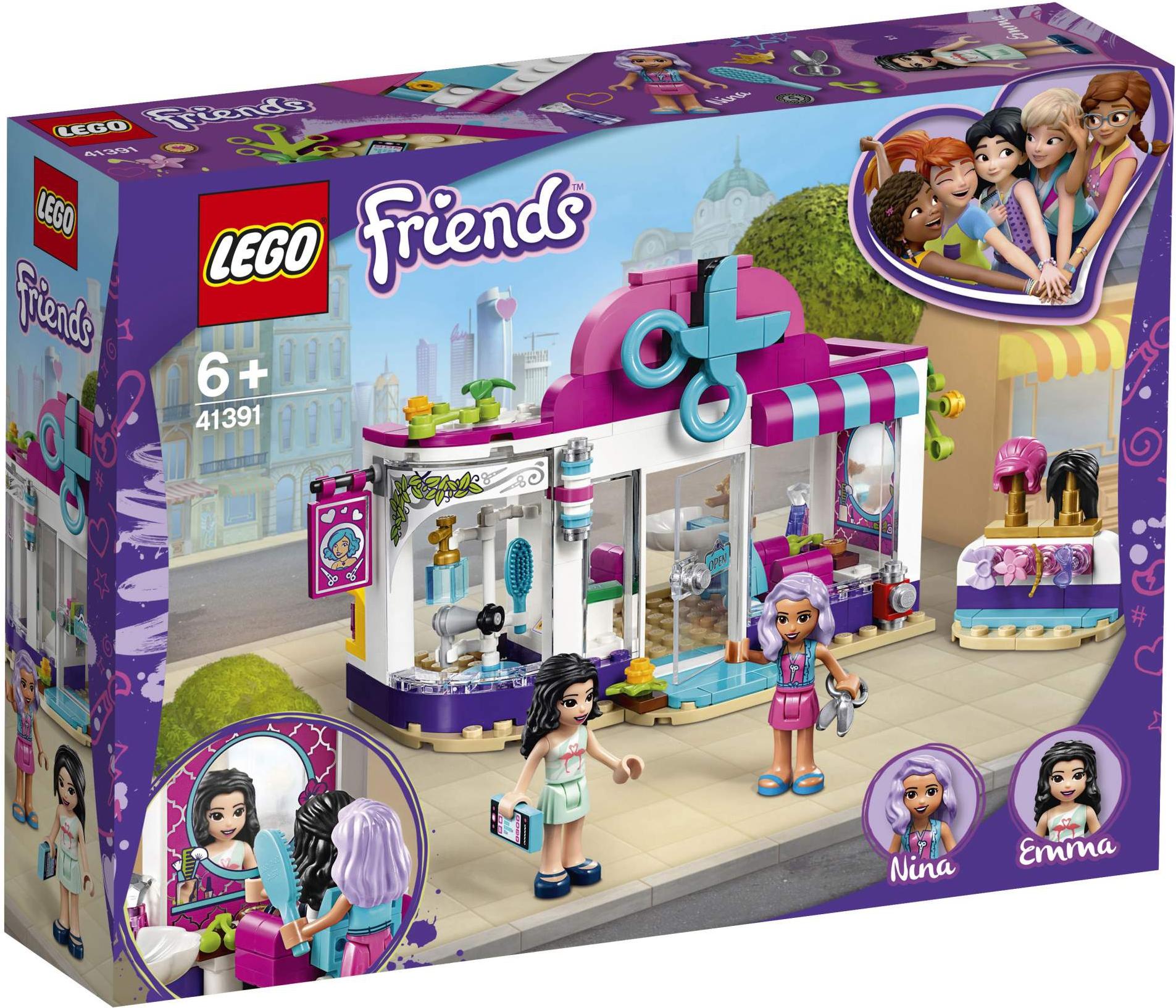 

Конструктор LEGO FRIENDS Парикмахерская Хартлейк Сити [41391], FRIENDS Парикмахерская Хартлейк Сити