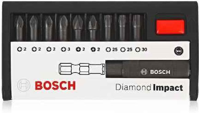 

Набор оснастки Bosch 2.608.522.064, Набор инструментов Bosch 2608522064 10 предметов