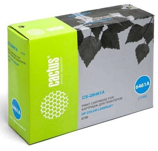 

Картридж для принтера и МФУ CACTUS CS-Q6461AR голубой, CS-Q6461AR