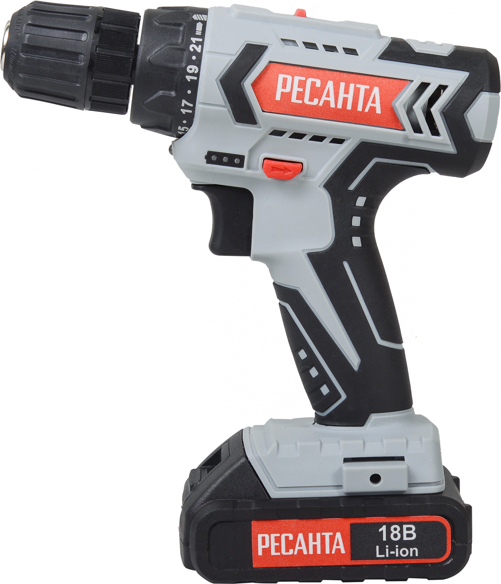 

Дрель-шуруповерт Ресанта ДА-50Л2-18А (75/14/9)