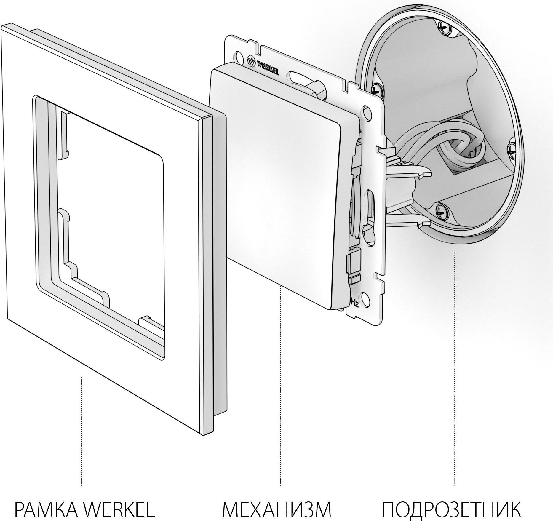 

Выключатель Werkel W1110007, W1110007